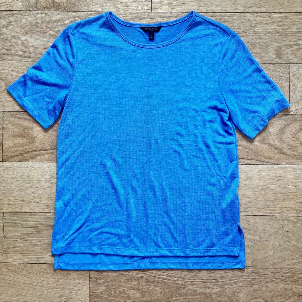 Banana Republic Cerulean Blue Sweater Top